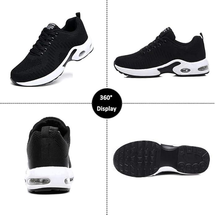ziitop Women's Outdoor Sports Shoes Casual Mesh Air Cushion Sneakers Breathable Running Shoes - Which Mark