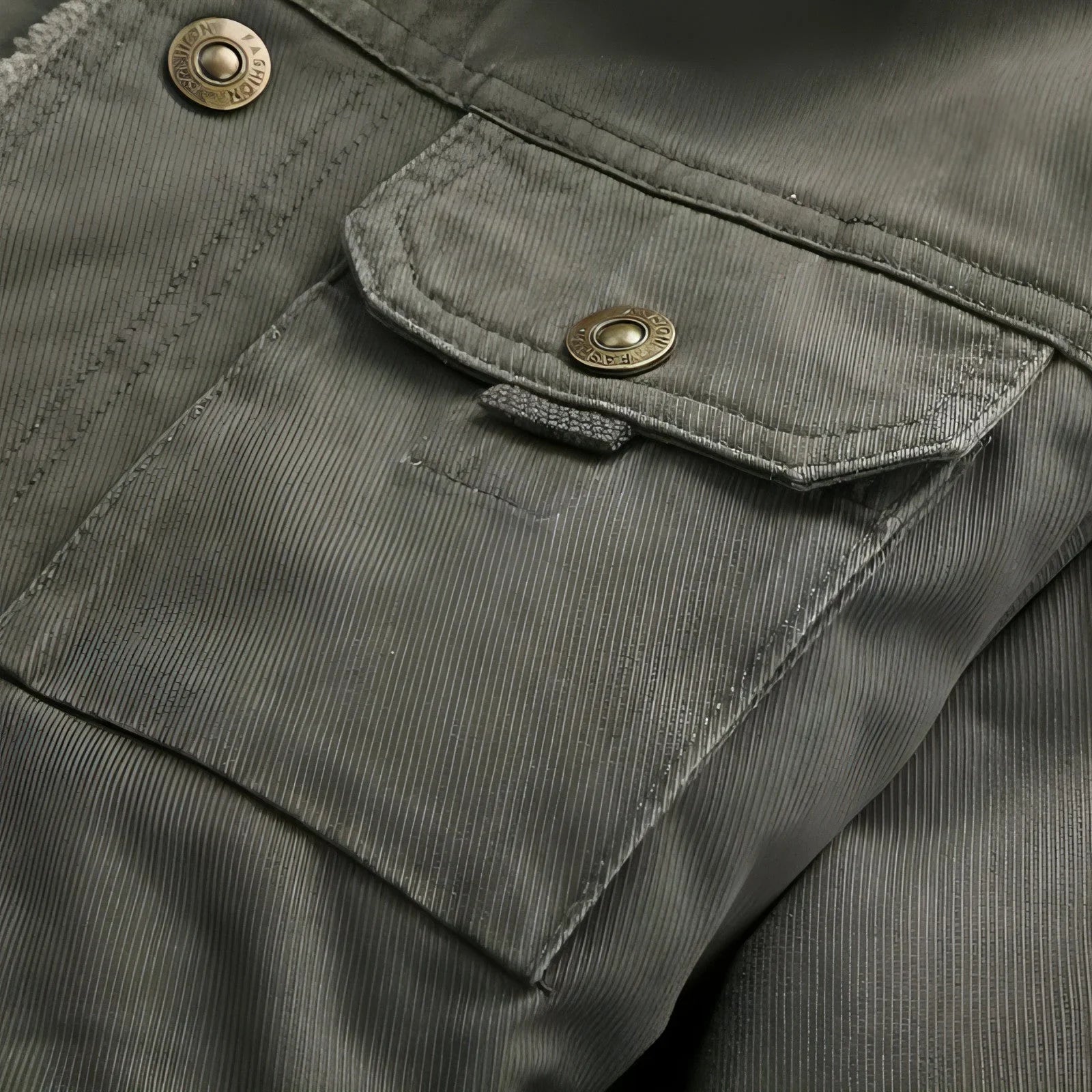 A.1 Jacket Plus Velvet Padded Winter Lapel Men - Which Mark