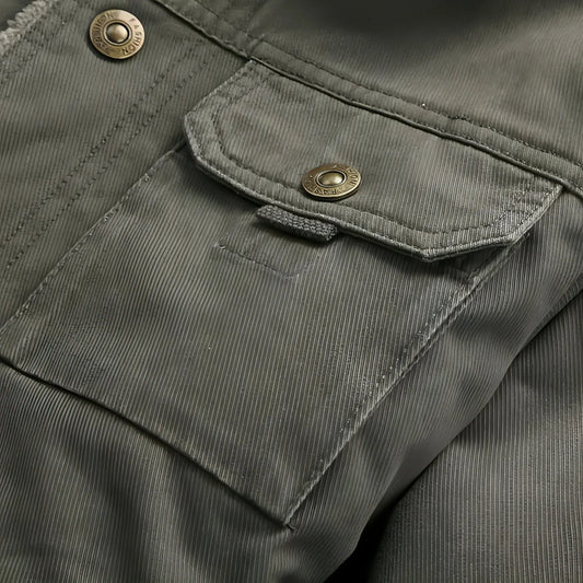 A.1 Jacket Plus Velvet Padded Winter Lapel Men - Which Mark