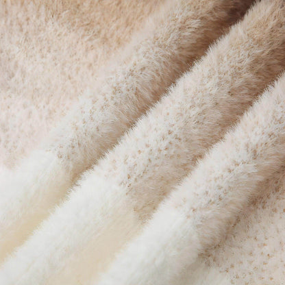 Gradient Off-neck Long-sleeved Woolen Top Women Sweater - Which Mark