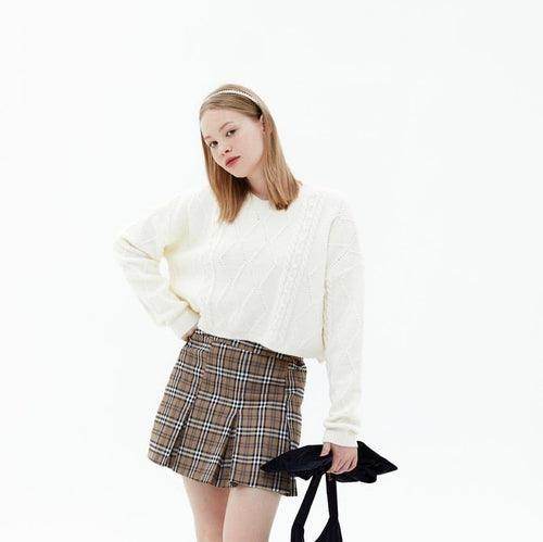 New Solid Pearl Sweater Loose And Versatile For Women - Which Mark