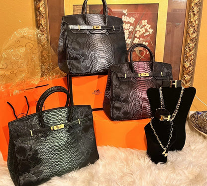 H Lux Crocodile Bags - Which Mark