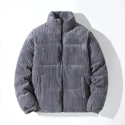 Corduroy Padded Jacket Men Winter Thickening - Which Mark