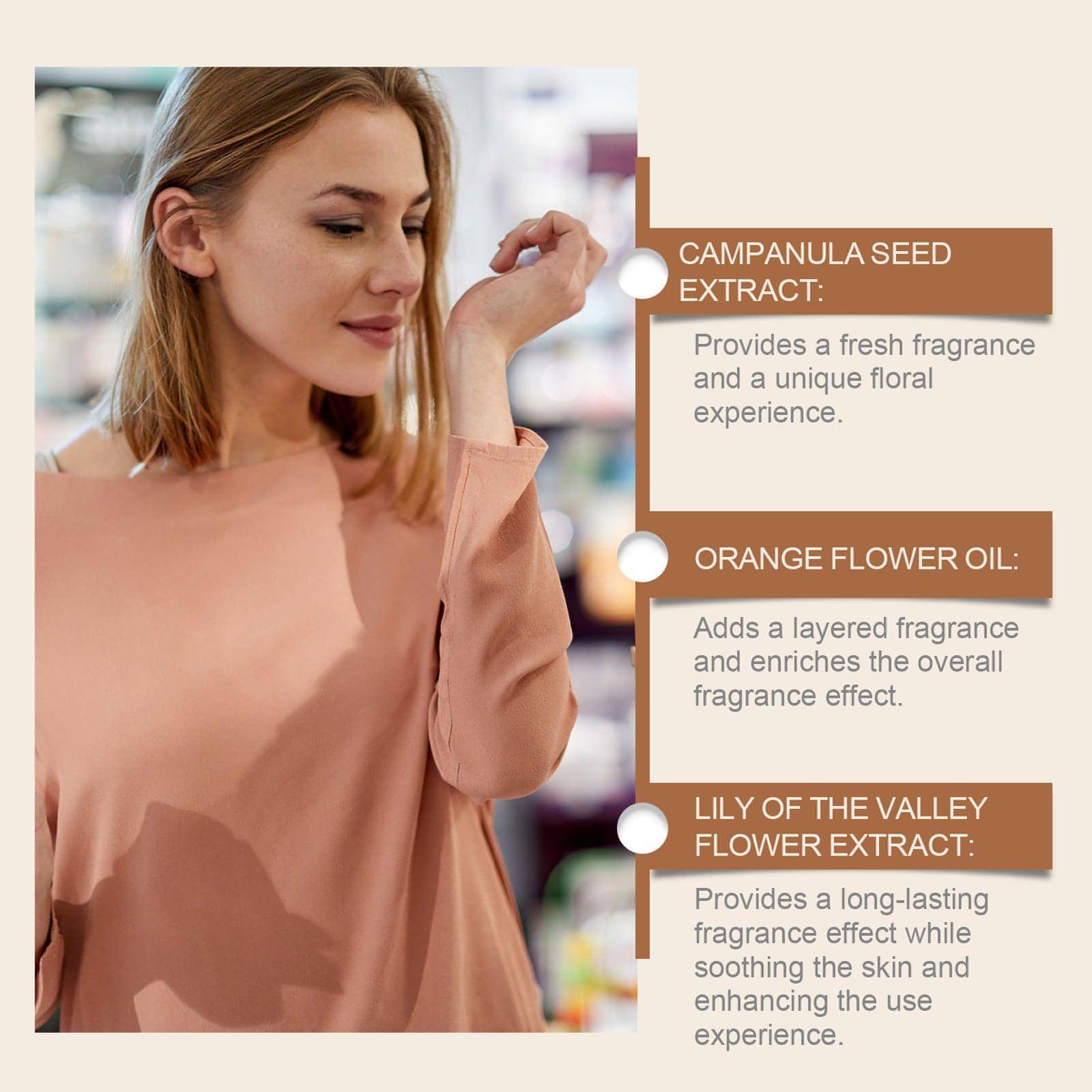 Love Addiction Hero - Campanula Flower Perfume For Women Mild Lasting - Which Mark