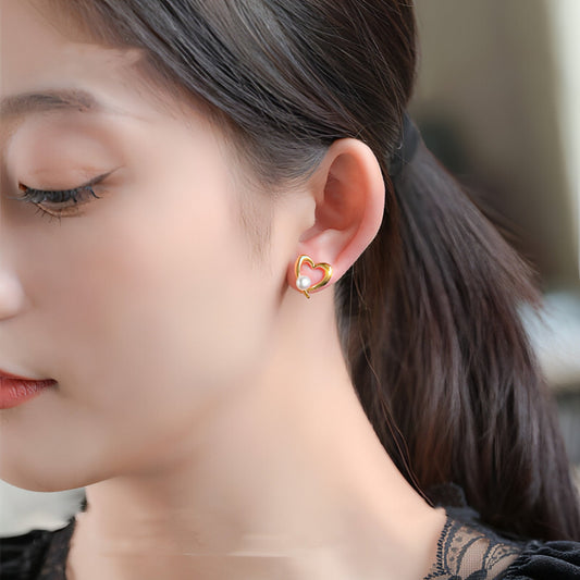 Women's Natural Pearl Earrings - Which Mark
