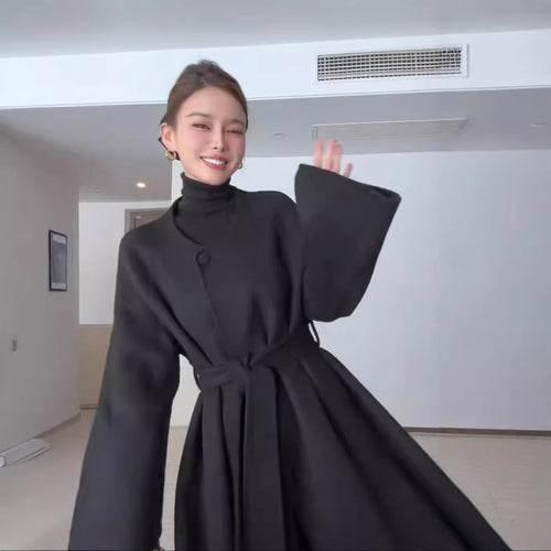 Women's Reversible Cashmere Coat – Elegant & Versatile Winter Style - Which Mark