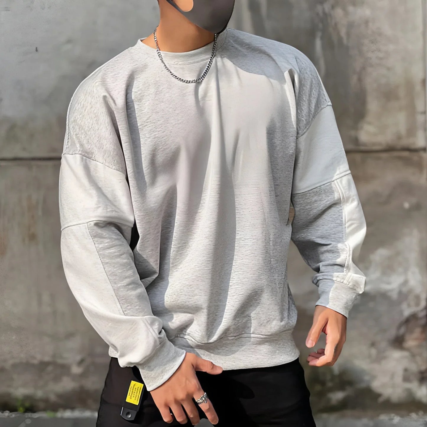 Men's Sweater Wear Loose Plus Size Terry - Which Mark