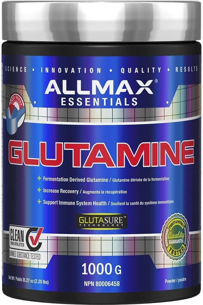ALLMAX Nutrition - Glutamine Powder - 100% Pharmaceutical Grade - 1000 Gram, 1000-Gram - Which Mark