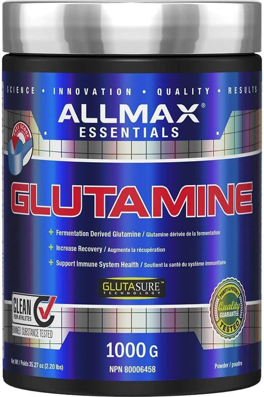 ALLMAX Nutrition - Glutamine Powder - 100% Pharmaceutical Grade - 1000 Gram, 1000-Gram - Which Mark
