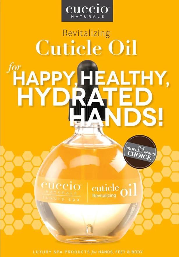 Cuccio Naturale Milk and Honey Cuticle Revitalizing Oil - Moisturizes and Strengthens Nails and Cuticles - Soothing and Nourishing - Paraben and Cruelty Free with Natural Ingredients - 2.5 oz - Which Mark
