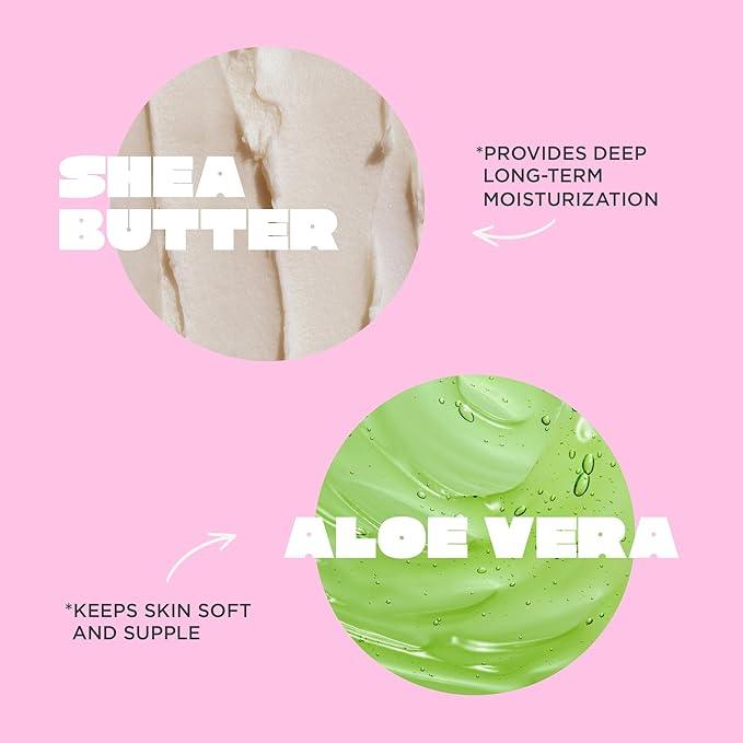 Cake Beauty Heavy Cream Smoothing Body Butter Balm Body Lotion – Shae Butter, Aloe Vera & Green Tea Body Lotion For Women – Soothing, Hydrating Lightweight Vegan Moisturizer For Dry Skin Climate Pledge Friendly - Which Mark
