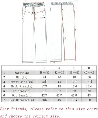CENFOR Men's Sweatpants with Pockets Athletic Pants for Jogging, Workout, Gym, Running, Training - Which Mark