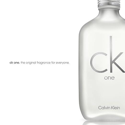 Calvin Klein CK One for Men & Women - Citrus unisex fragrance, Top notes: Green Tea, Bergamot, Cardamom - Which Mark