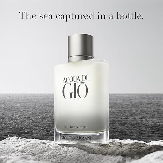 Armani Beauty - Acqua di Gio - Eau de Toilette - Cologne for Men - Long Lasting Fragrance with Bergamot notes, Jasmine, White Musks, Patchouli & Cedarwood - Which Mark