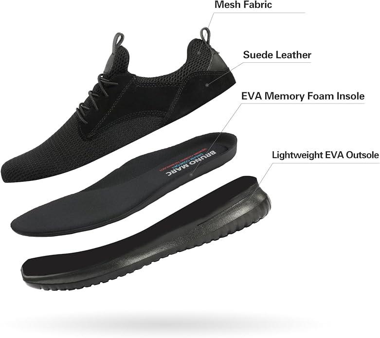 Bruno Marc Men's Slip On Fashion Sneakers Casual Lightweight Running Walking Tennis Shoes - Which Mark