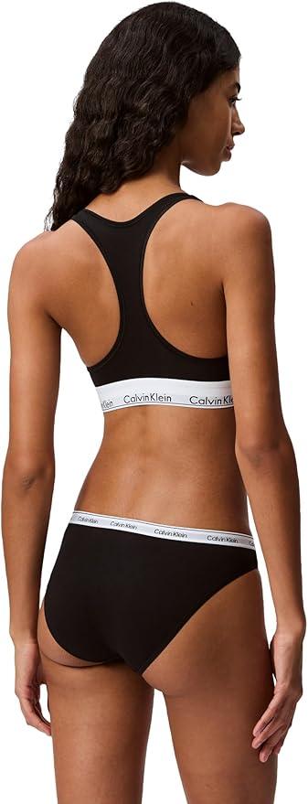 Calvin Klein Womens Modern Cotton Bralette Bra - Which Mark