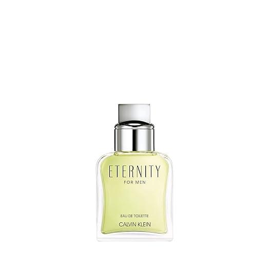 Calvin Klein Eternity Eau de Toilette for Men - Aromatic fragrance, top notes: Mandarin, Sage, Galbanum - Which Mark