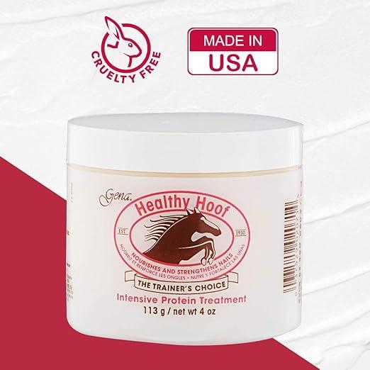 Gena Healthy Hoof Cream Complete Cuticle and Nail Care, to Moisturize, Condition and Treat Cuticles and Strengthen Nails - Which Mark