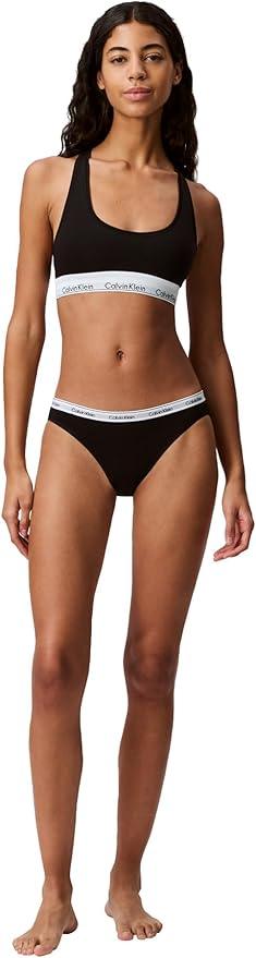 Calvin Klein Womens Modern Cotton Bralette Bra - Which Mark