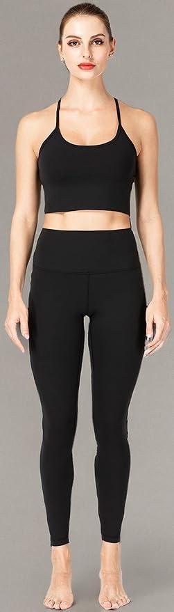 Sunzel Workout Leggings for Women, High Waisted Tummy Control Yoga Pants for Workout Gym Running 28" Inseam - Which Mark