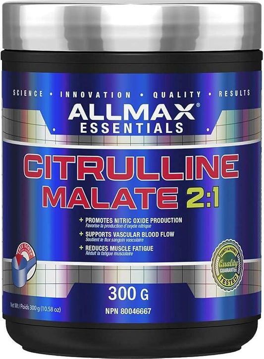 ALLMAX Nutrition - 2:1 Citrulline+ Malate - 300 Gram, 300-Gram - Which Mark