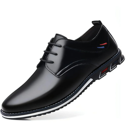 Lightweight Casual Leather Shoes Men - Which Mark