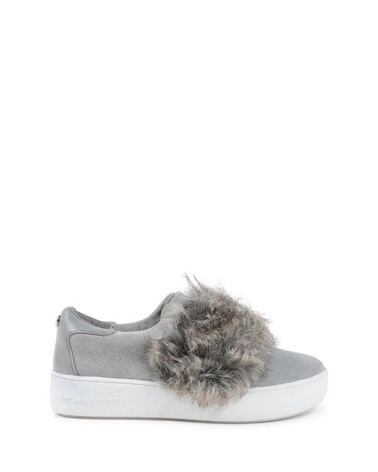 Michael Kors Girls Slip On Sneaker Grey ZIA MAVEN KAY LIGHT GREY - Which Mark