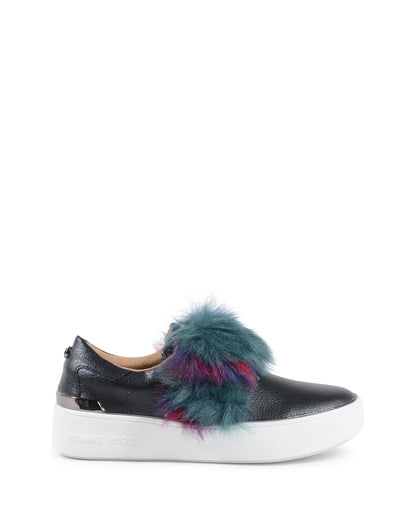 Michael Kors Girls Slip On Sneaker Black ZIA MAVEN TONE BLACK - Which Mark