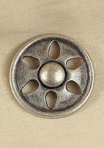 Rivet-Plate Blossom Antique Silver - Which Mark