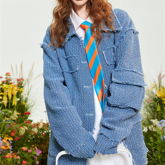 A.1. Loose Lapels Coat Jacket Women - Which Mark
