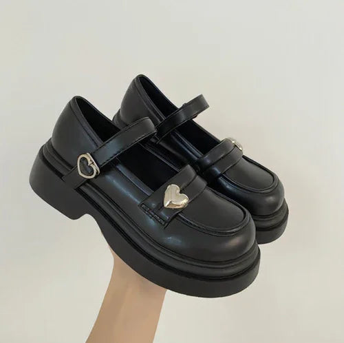 Classy High Heels With Skirt Mary Jane Shoes - Which Mark