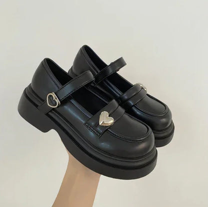 Classy High Heels With Skirt Mary Jane Shoes - Which Mark