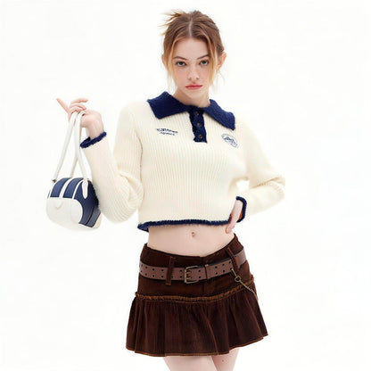 Pure Desire College Style Soft Waxy New Sweater Ins Simple Women - Which Mark