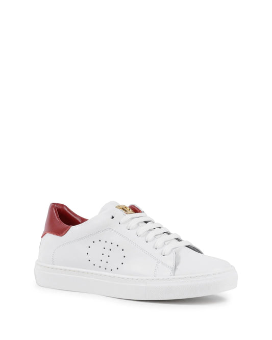 Lady Racer Sportivo Sneaker White/Ruby - Which Mark