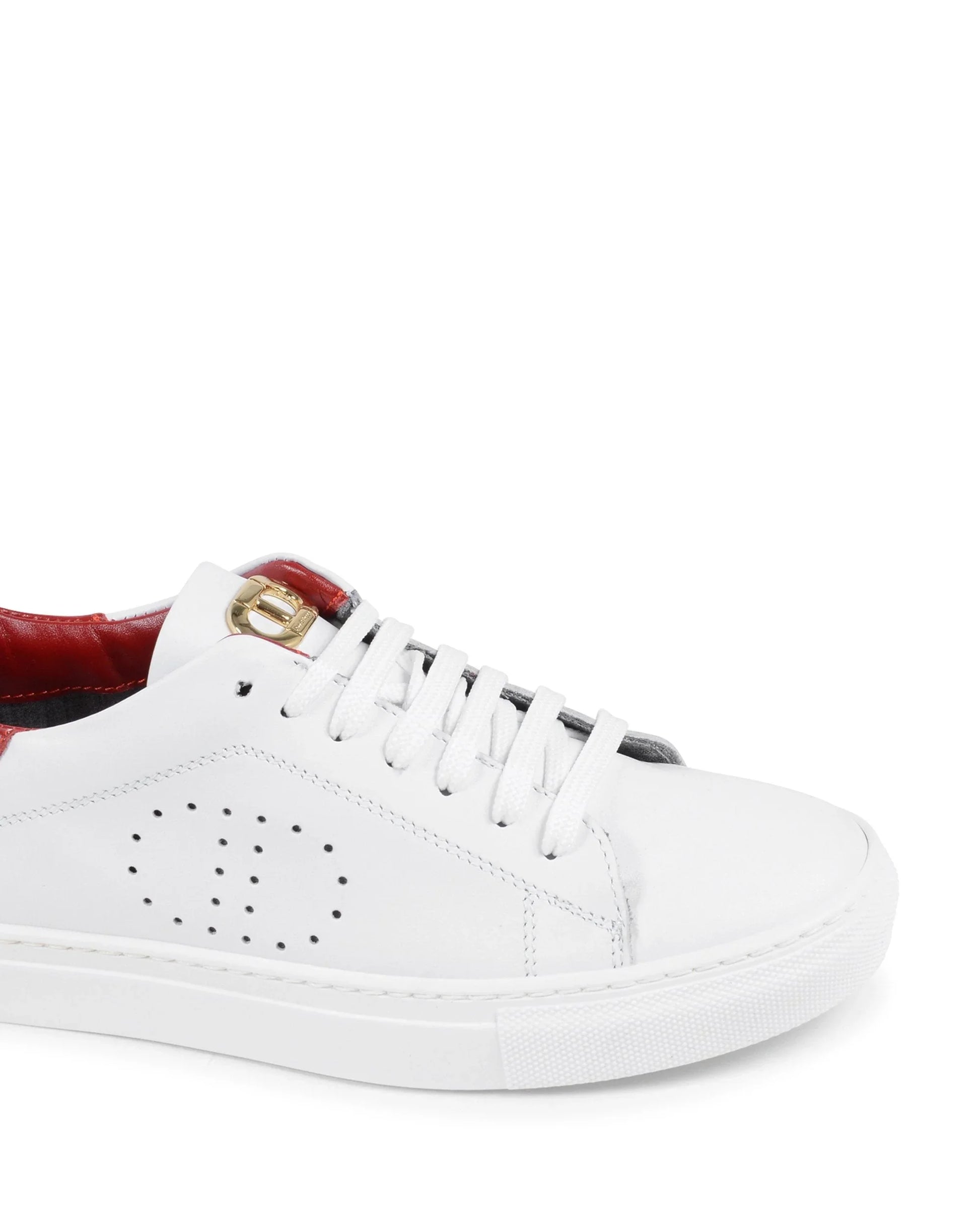 Lady Racer Sportivo Sneaker White/Ruby - Which Mark
