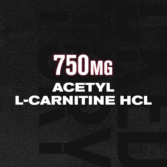 Acetyl L Carnitine Supplement 750mg - Extra Strength L-Carnitine (ALCAR) for Energy, Mood Improvement, Memory & More - 120 Capsules - Which Mark