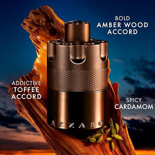 Azzaro The Most Wanted Eau de Parfum Intense - Woody & Seductive Mens Cologne - Fougère, Ambery & Spicy Fragrance for Date Night - Lasting Wear - Luxury Perfumes for Men - Which Mark