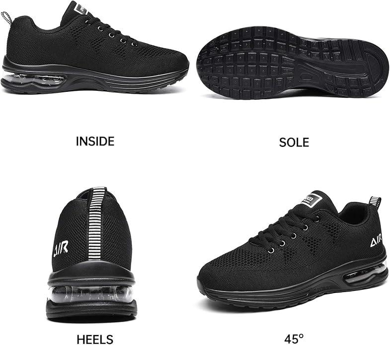 Autper Air Running Tennis Shoes for Men Lightweight Non Slip Sport Gym Walking Shoes Sneaker - Which Mark