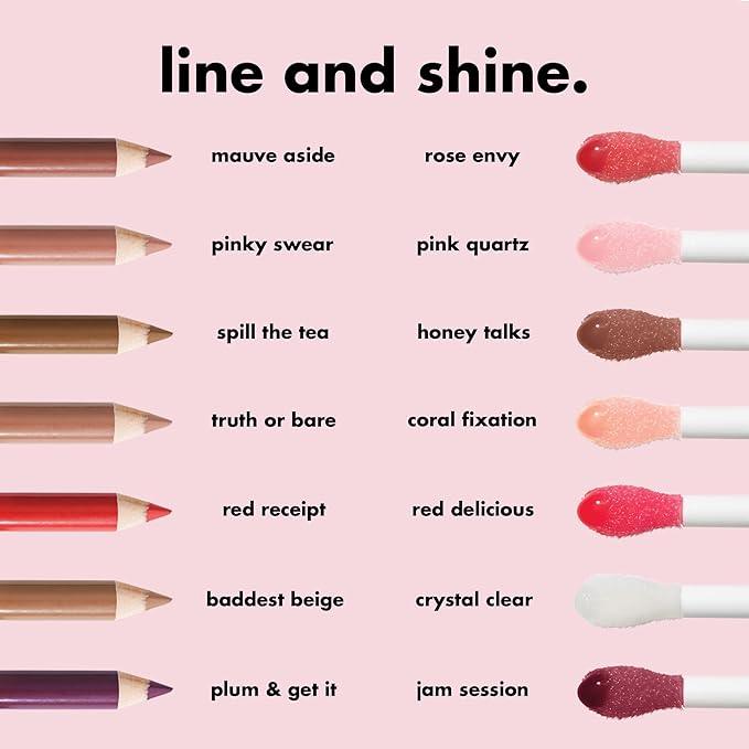 e.l.f. Glow Reviver Lip Oil, Nourishing Tinted Lip Oil For A High-shine Finish, Infused With Jojoba Oil, Vegan & Cruelty-free, Rose Envy - Which Mark