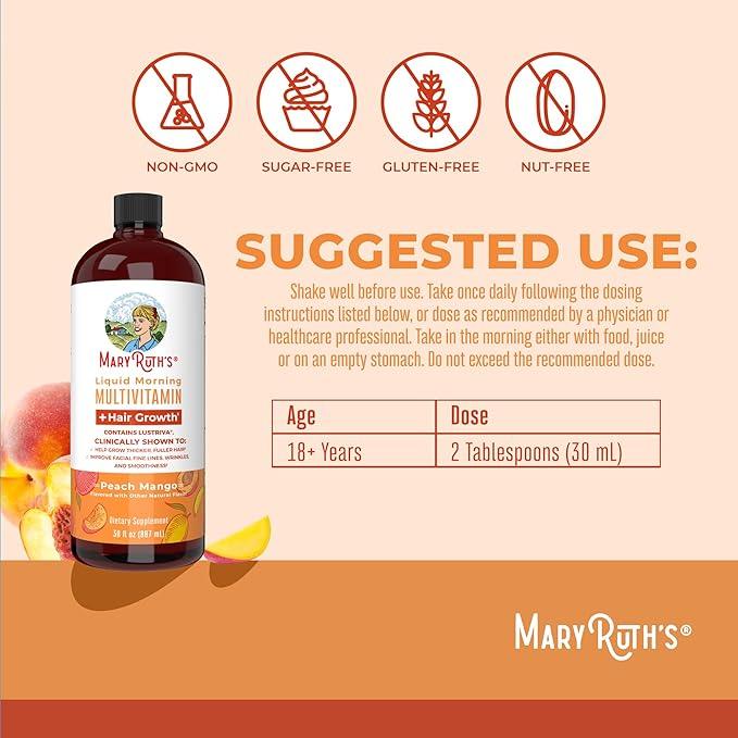 ganics Multivitamin Multimineral Supplement for Women + Hair Growth Vitamins, with Lustriv - Which Mark