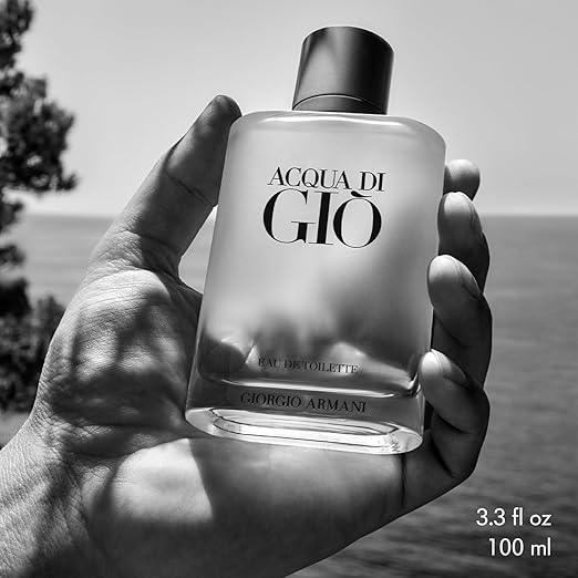 Armani Beauty - Acqua di Gio - Eau de Toilette - Cologne for Men - Long Lasting Fragrance with Bergamot notes, Jasmine, White Musks, Patchouli & Cedarwood - Which Mark