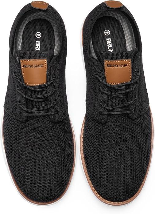 Bruno Marc Men's KnitFlex Breeze Running Walking Shoes Mesh Lightweight Breathable Casual Fashion Sneakers - Which Mark