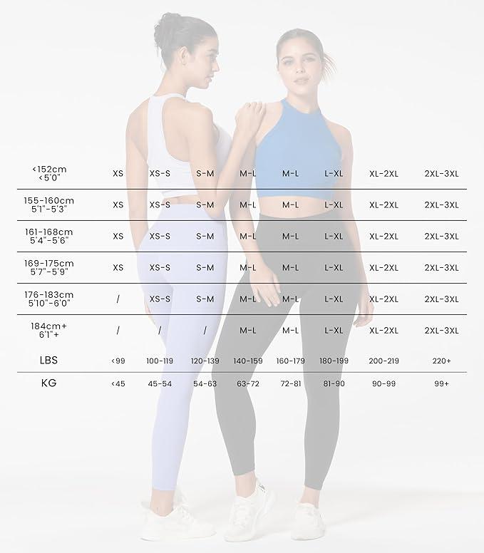 Sunzel Workout Leggings for Women, High Waisted Tummy Control Yoga Pants for Workout Gym Running 28" Inseam - Which Mark