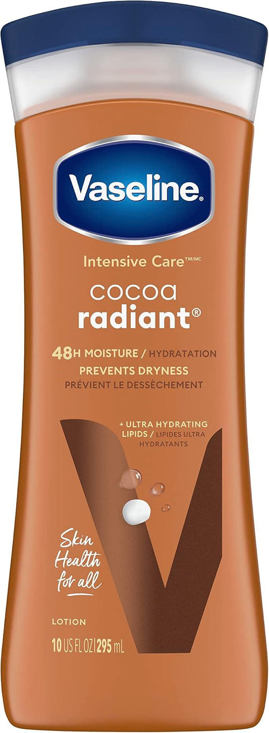 Vaseline Intensive Care™ Cocoa Radiant Body Lotion for dry skin with 48H moisture + ultra hydrating lipids 295 ml - Which Mark