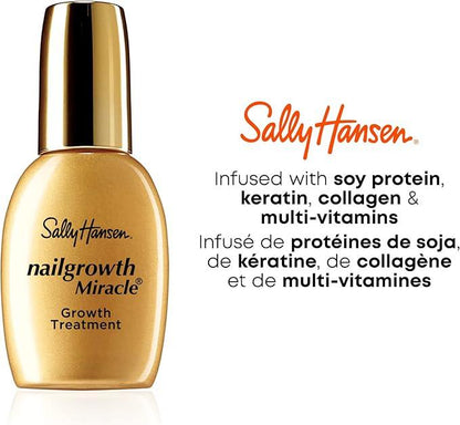 Sally Hansen - Nailgrowth Miracle® Growth Treatment, promotes nail growth without brittleness, protects against splitting, cracking and tearing - Which Mark