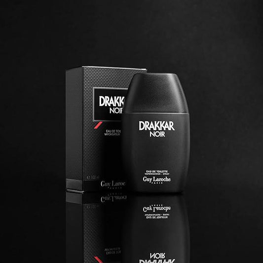 Guy Laroche Drakkar Noir Eau De Toilette Spray for Men - 3.4 Oz, 100.6 ml (Pack of 1) - Which Mark