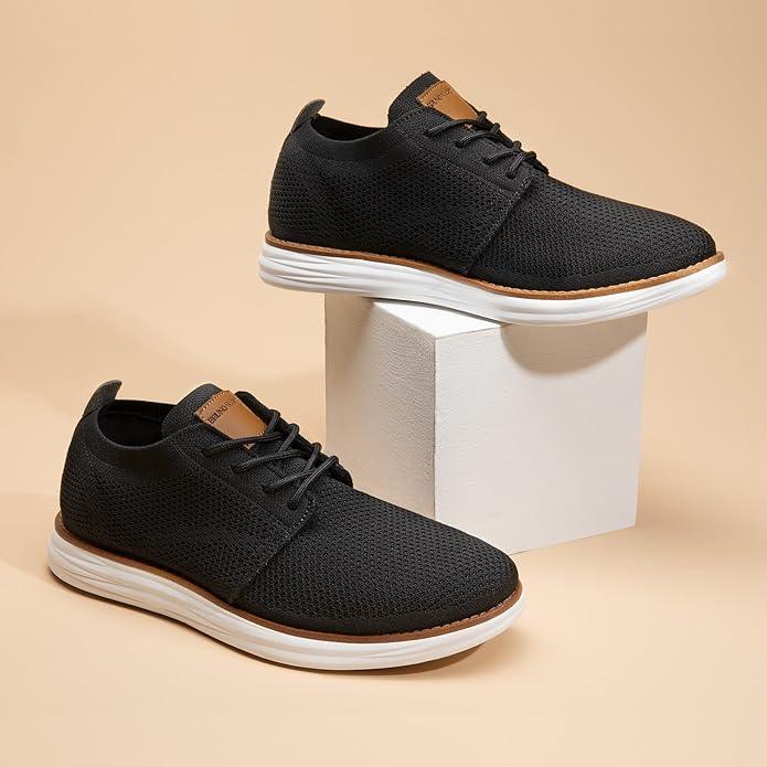 Bruno Marc Men's KnitFlex Breeze Running Walking Shoes Mesh Lightweight Breathable Casual Fashion Sneakers - Which Mark