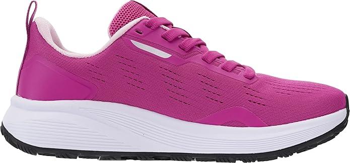 BRONAX Women's Wide Toe Box Road Running Shoes | Wide Athletic Tennis Sneakers with Rubber Outsole - Which Mark