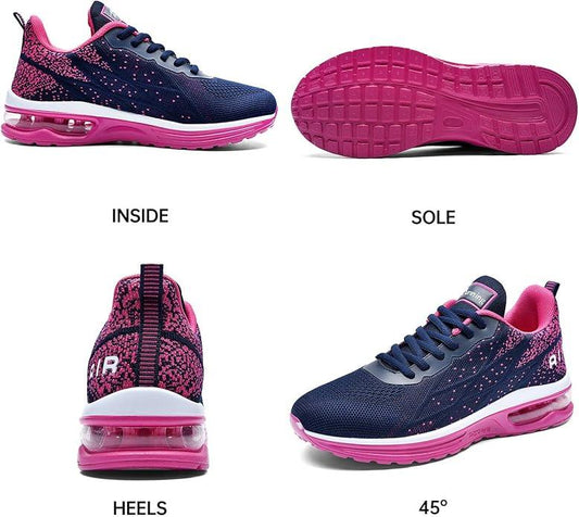 Autper Air Running Shoes for Women Comfortable Tennis Walking Shoes Women Sport Gym Sneakers .Size5.5-11 - Which Mark