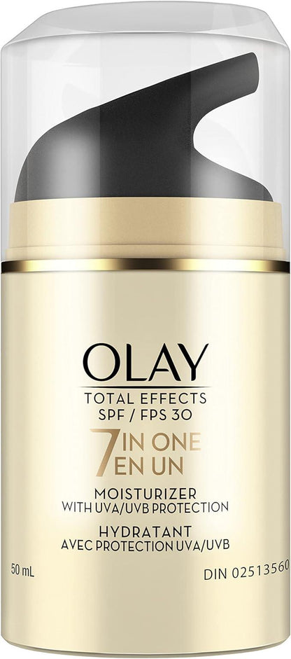 Olay Total Effects 7-In-One Anti-Aging Face Moisturizer with Vitamin B3, Niacinamide and Sunscreen SPF 30, 50ml - Which Mark
